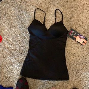 Black shaping cami
